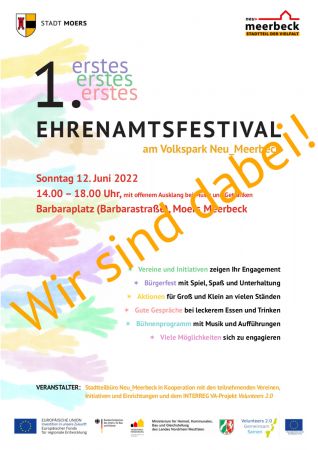 Ehrenamtsfestival Poster klein dabei