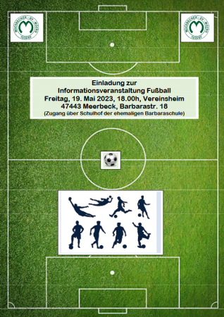 flyer 19 mai fussball